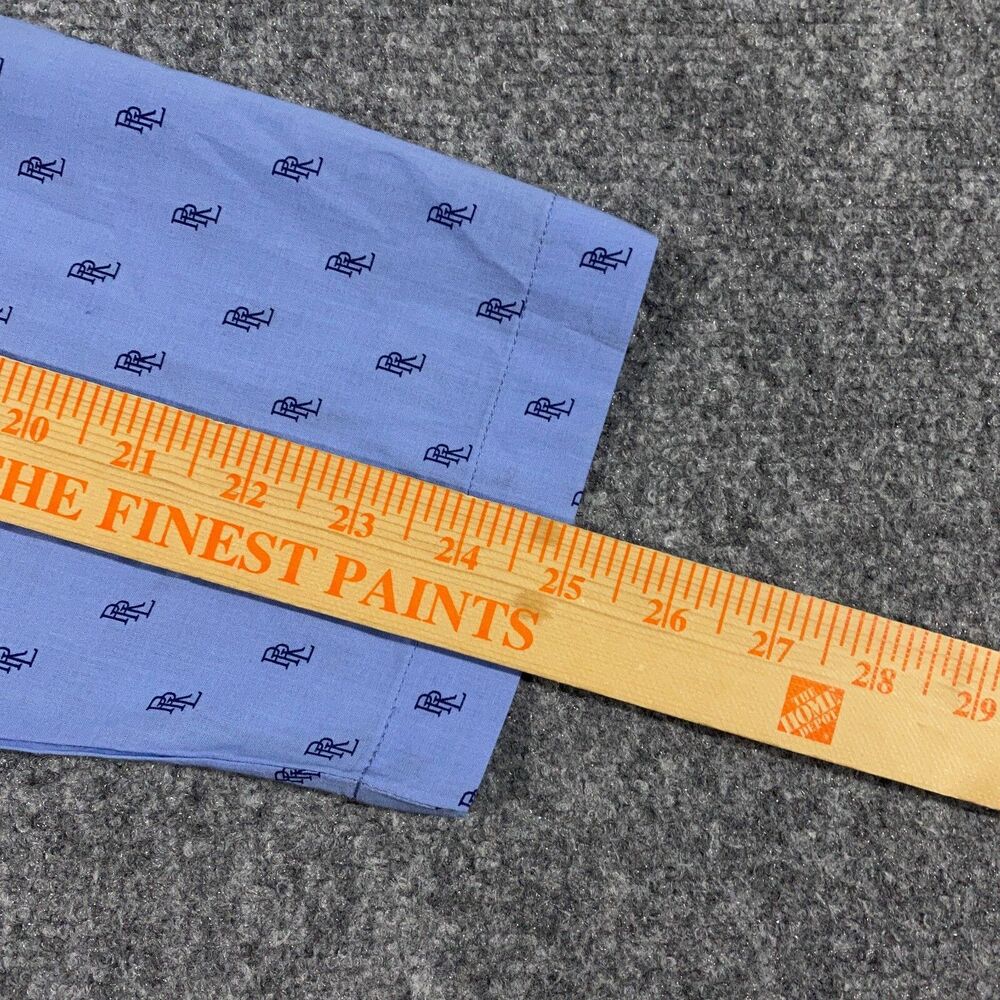 Polo Ralph Lauren All Over Print PRL Monogram Woven Pajama Shirt Adult Medium - Picture 14 of 16